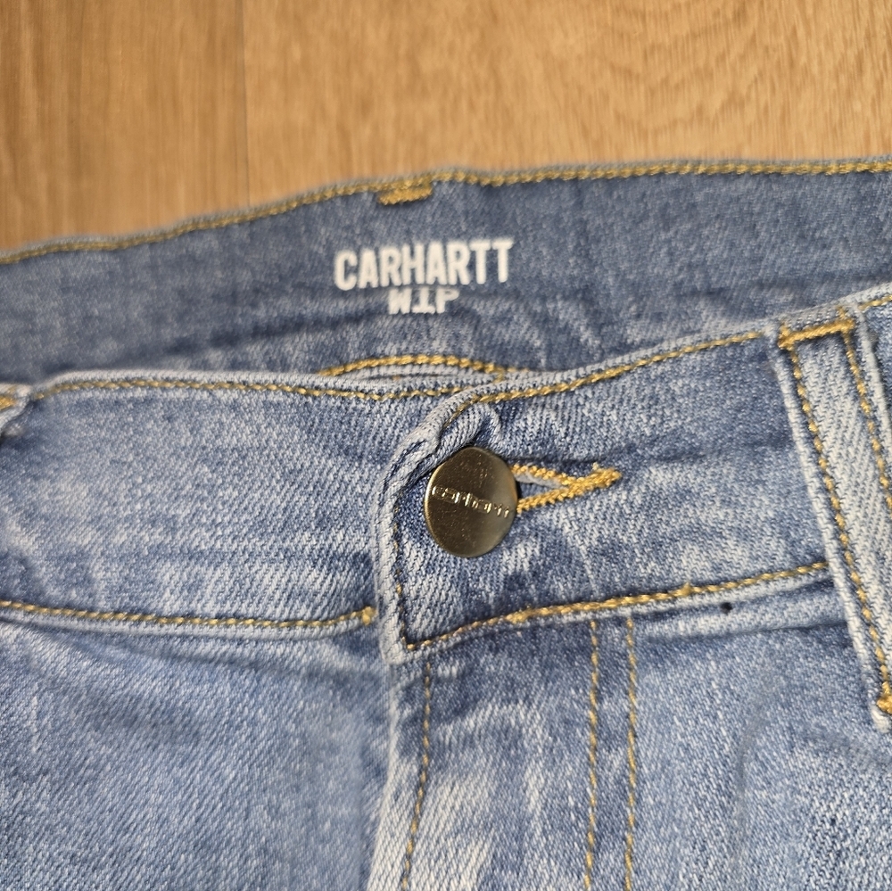 Carhartt WIP Mens Denim Jeans 31x30 - Picture 5 of 8
